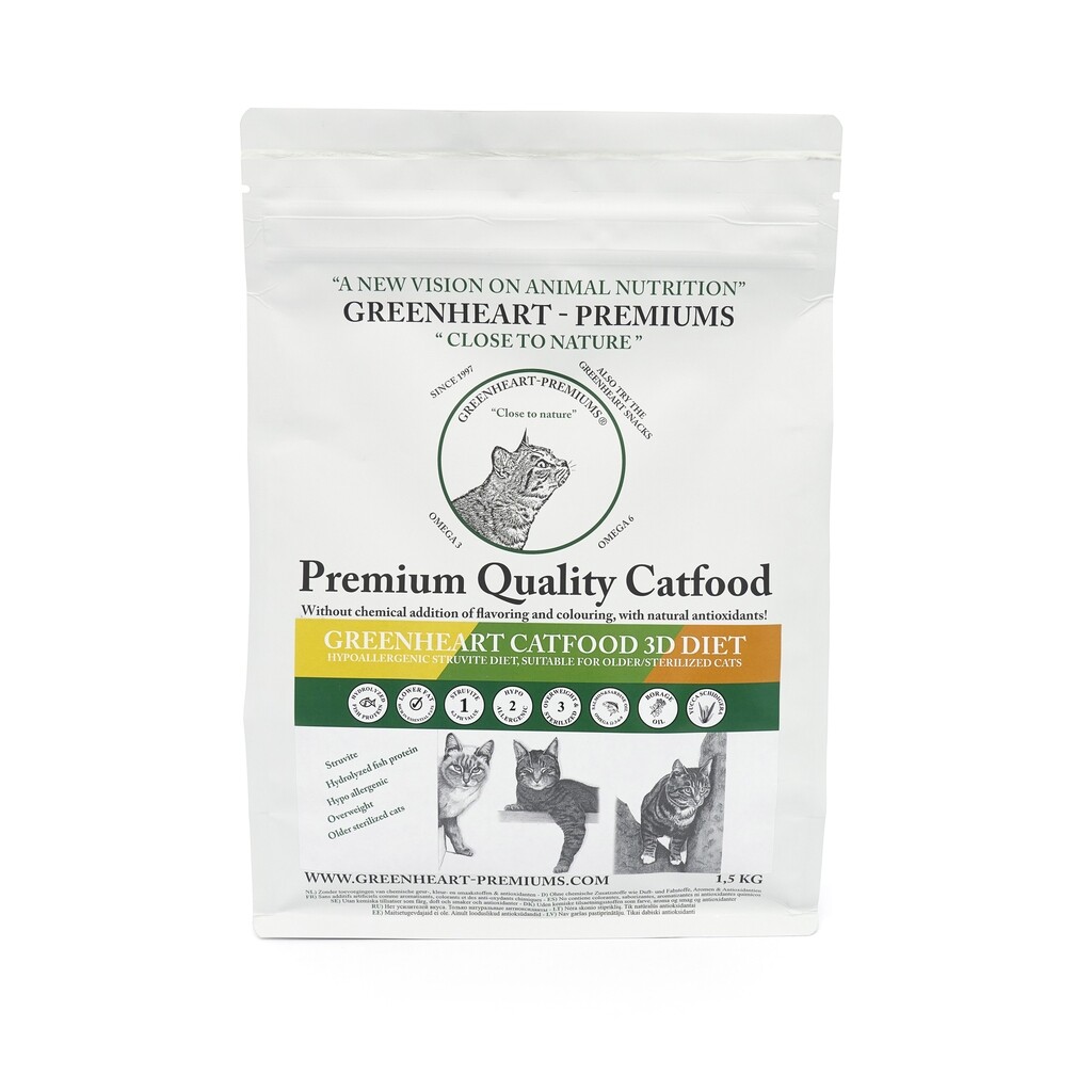 Catfood 3D Diet Struviet 1,5kg