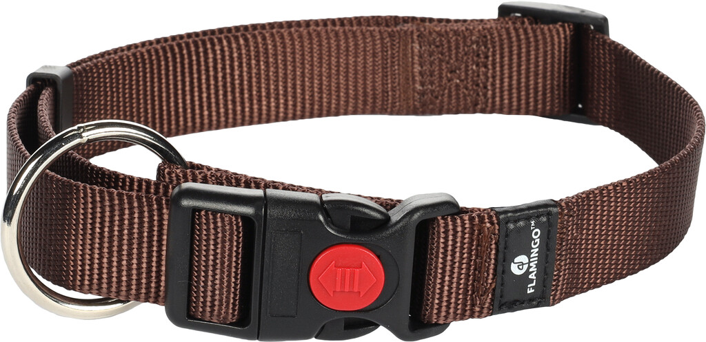 Collier Ziggi Brun L 45-65 cm 25 mm