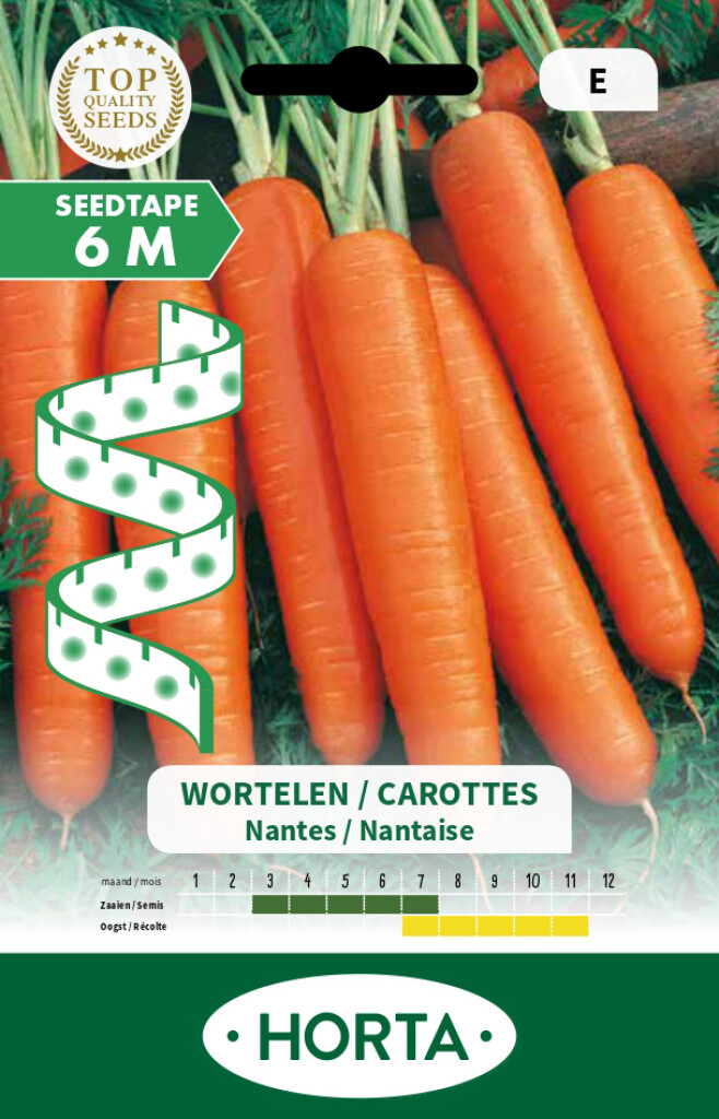 Wortel Nantes zaailint 6m