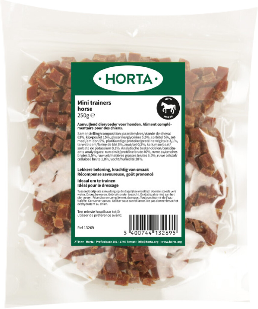 Mini trainers horse 250g