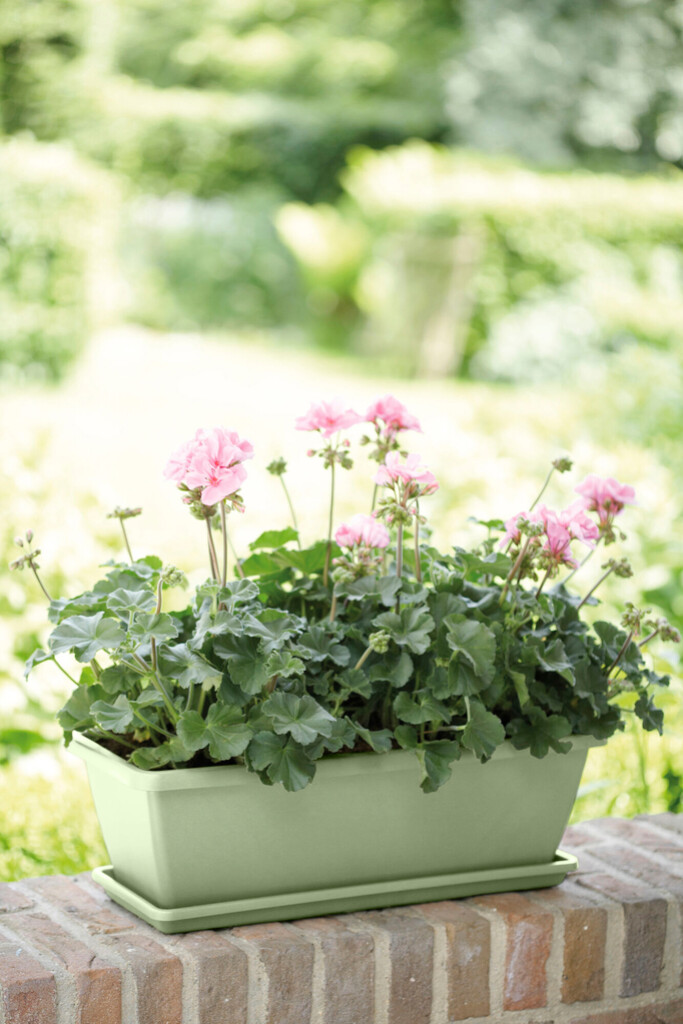 Balconnière Barcelona 40cm vert pistache