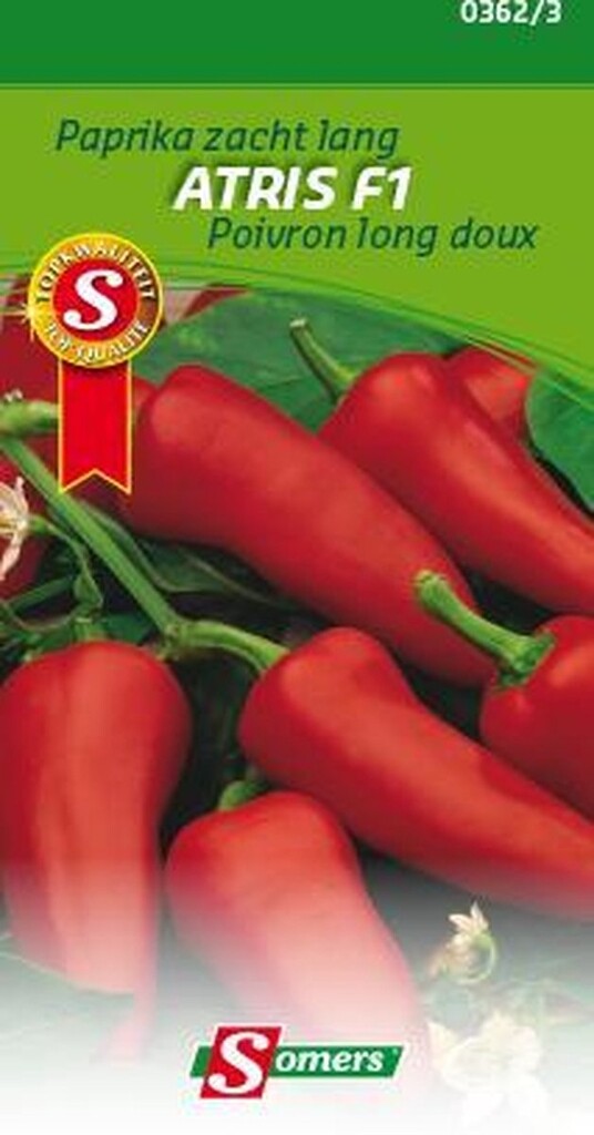 Paprika zacht lang Atris F1 Paprika zacht lang Atris F1