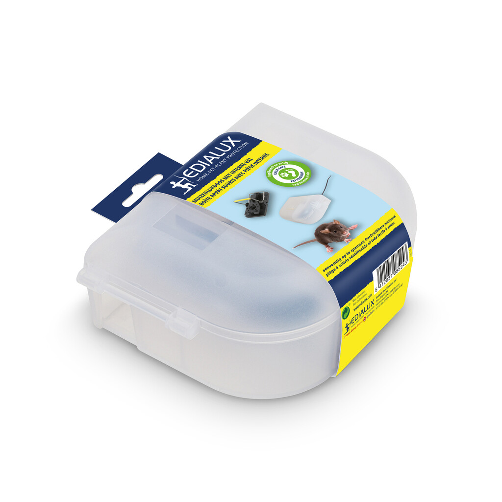 Muizenlokdoos met interne val 1 stuk