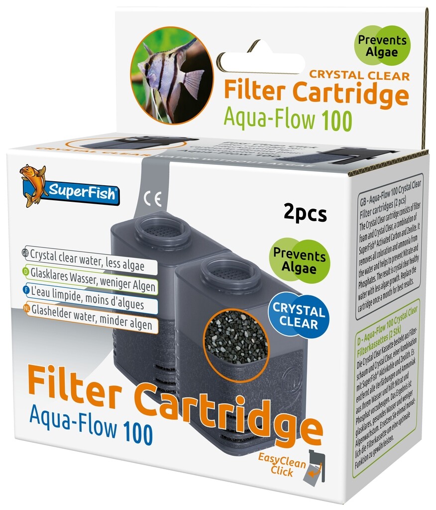 Aqua Flow cartridge 100 crystal clear