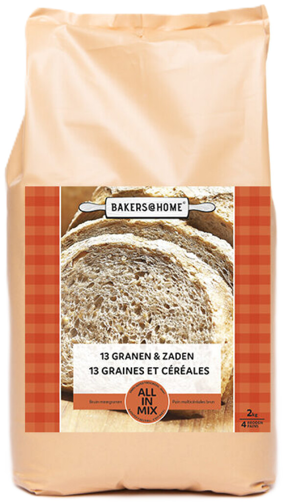 Mélange tout-en-un pain 13 Céréales et graines