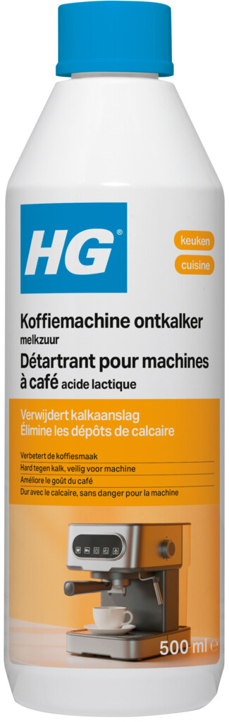 Détartrant pour machines à café acide lactique 500ml 