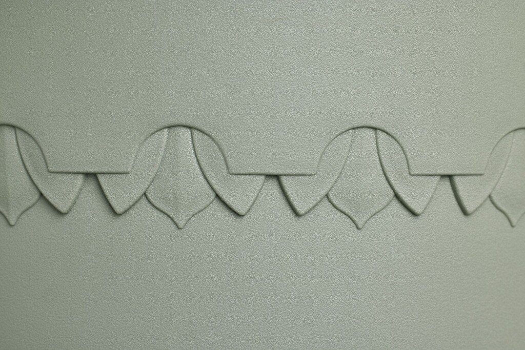 Pot de fleurs Algarve Cilindro 25cm vert thym