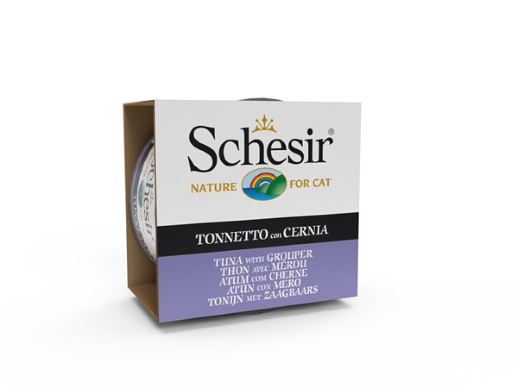 Chat 85g - thon & merou