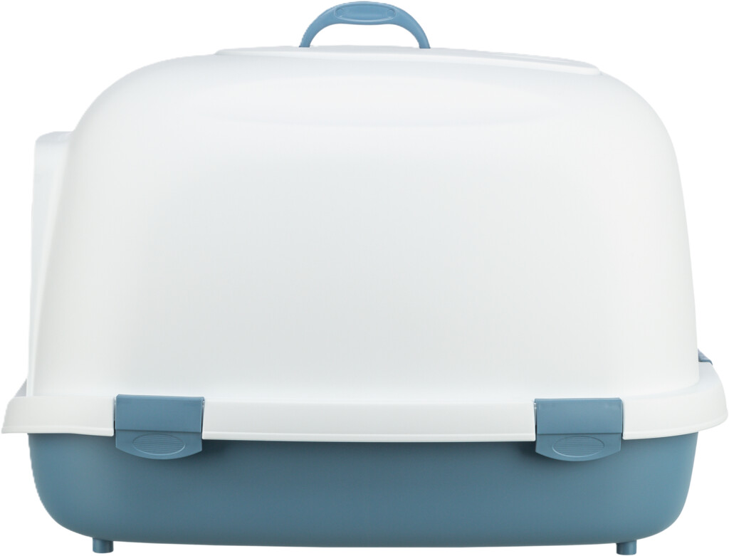 Bac à litière Primo XXL, avec rebord bleu