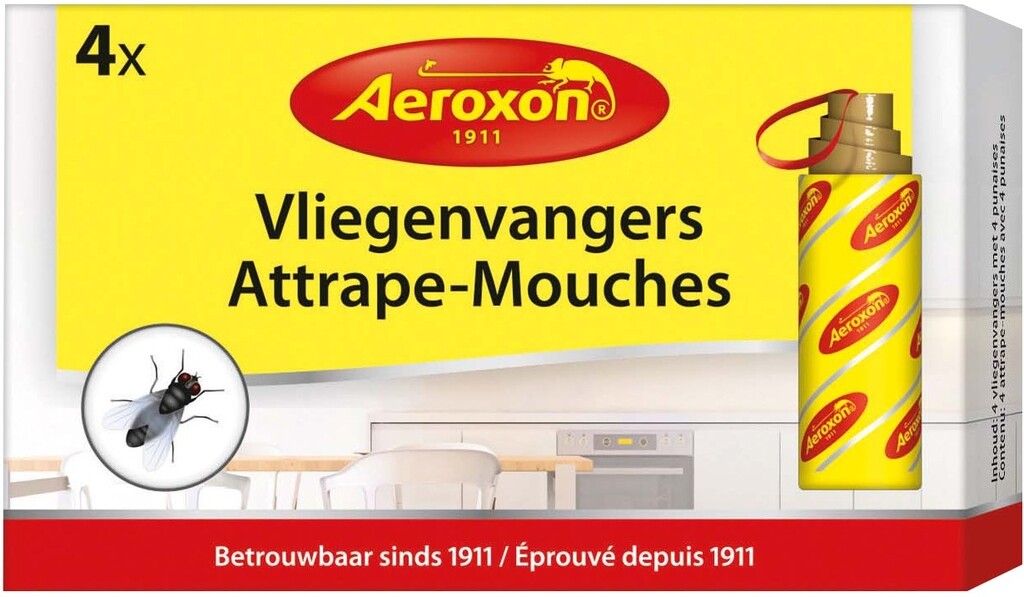 Vliegenvanger 4 stuks