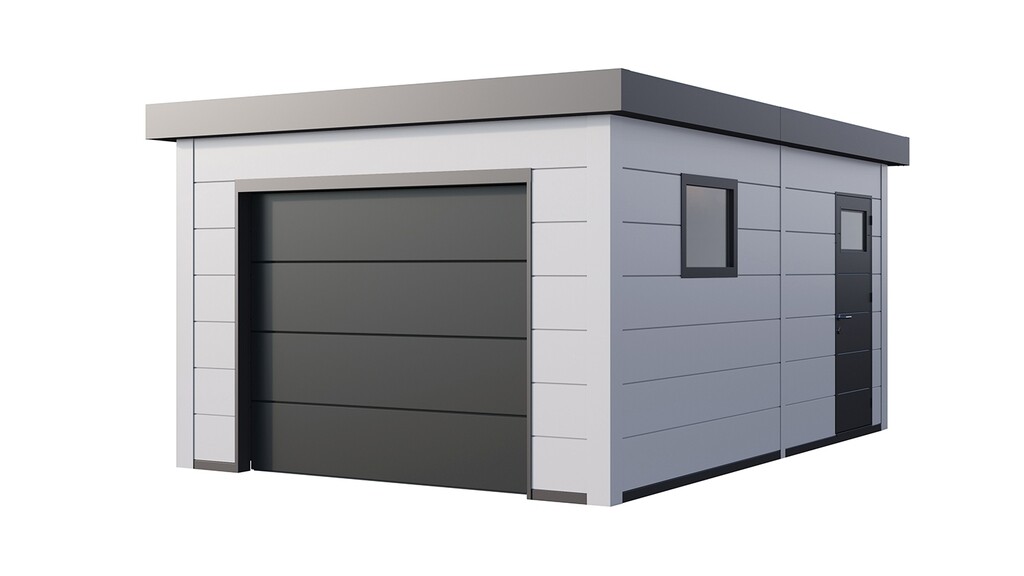 Garage / 3654g / blanc / ab Garage / 3654g / blanc / ab