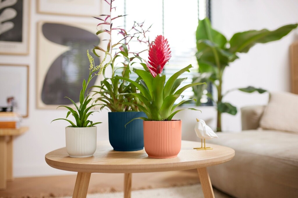 Bloempot Vibes Fold Rond 22cm diepblauw