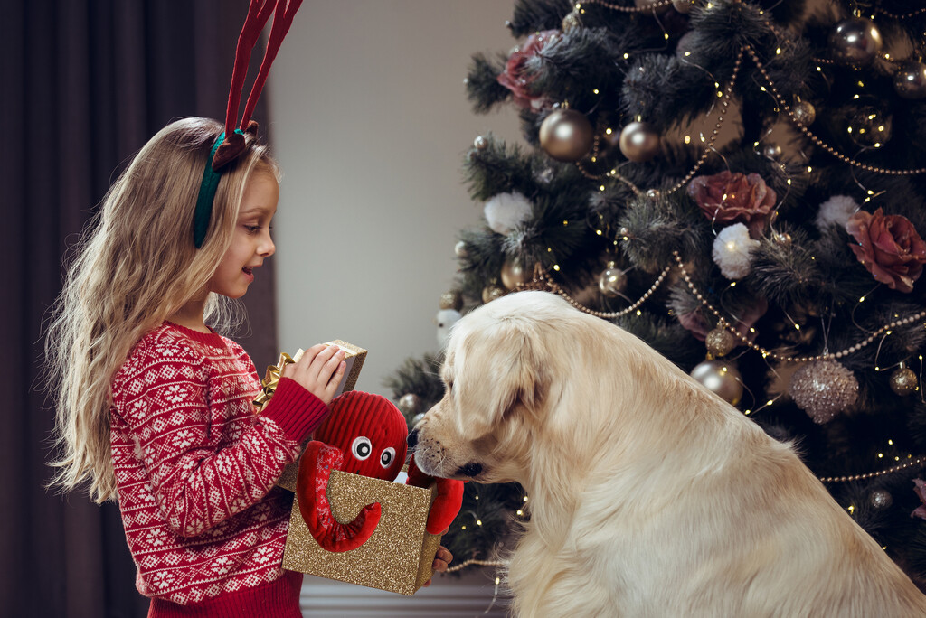 Kerst Knuffel Pulpa Octopus Rood