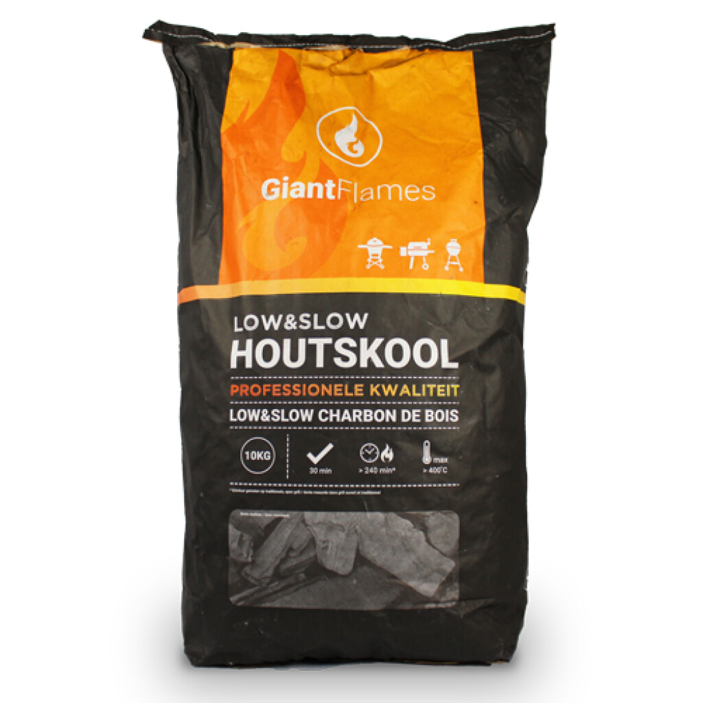 Low&slow houtskool 10kg Low&slow houtskool 10kg