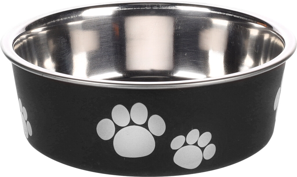 Gamelle pour la nourriture et l'eau Kena noir ⌀ 12cm Gamelle pour la nourriture et l'eau Kena noir ⌀ 12cm
