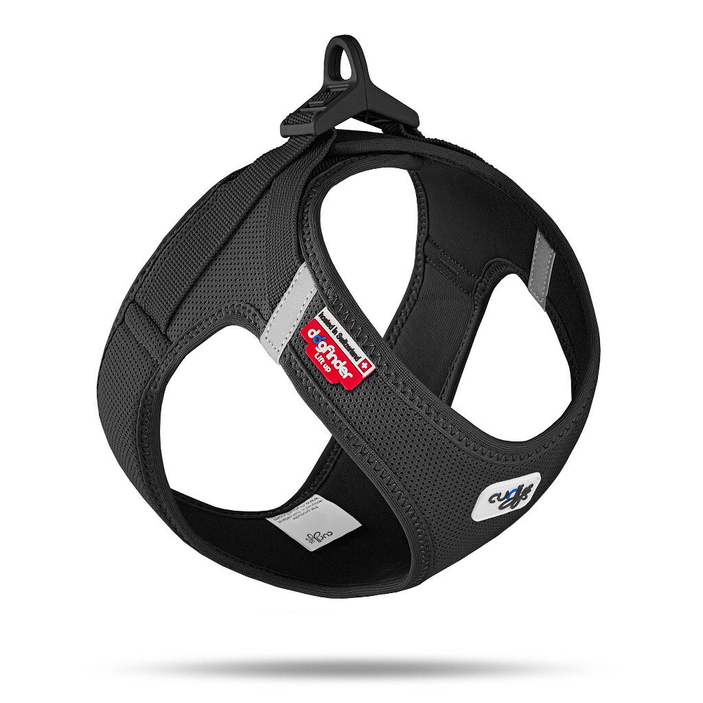 Vest Harnas Clasp Air-Mesh Zwart M