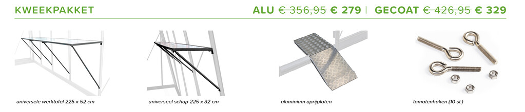 Paquet de culture ral 9005 Paquet de culture alu