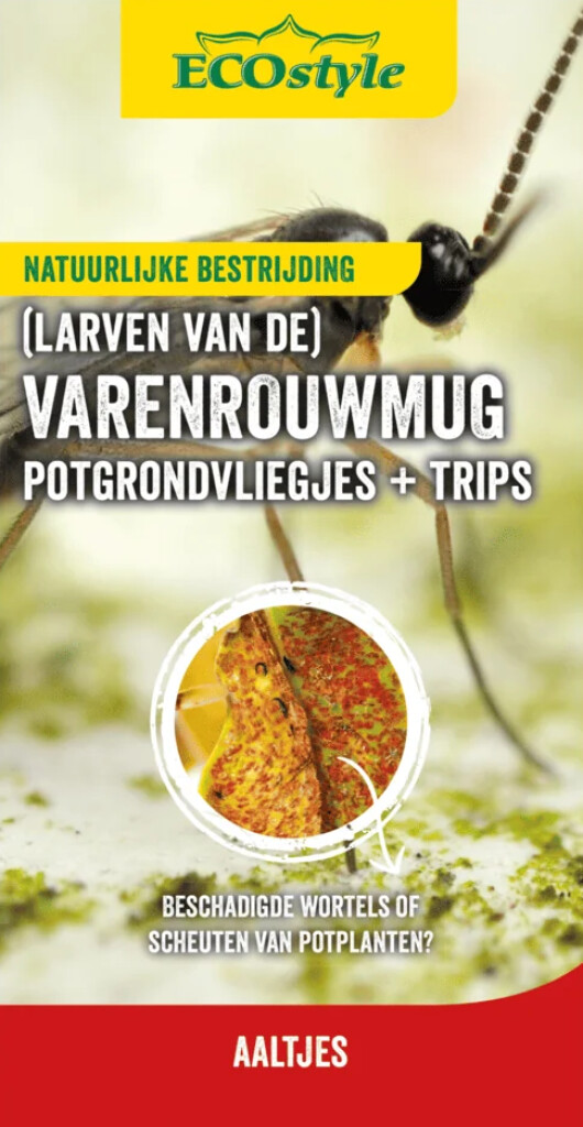 Nématodes contre les moucherons des terreaux : 25 millions de nématodes/25 m²