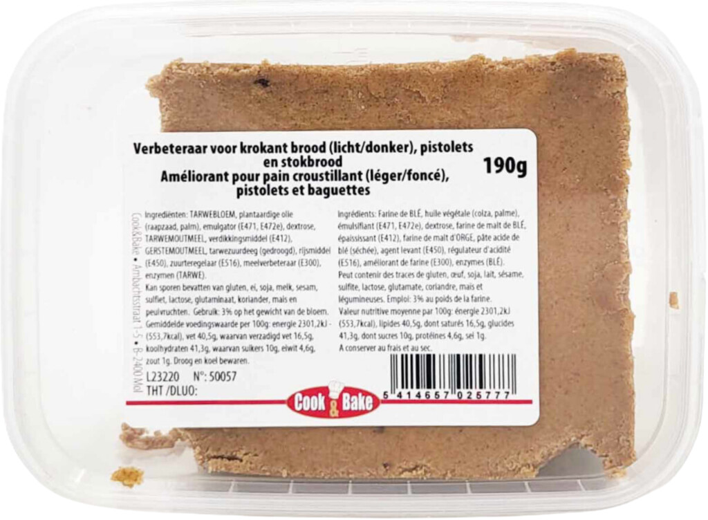 Verbeteraar krokant (stok)brood, pistolet 190g