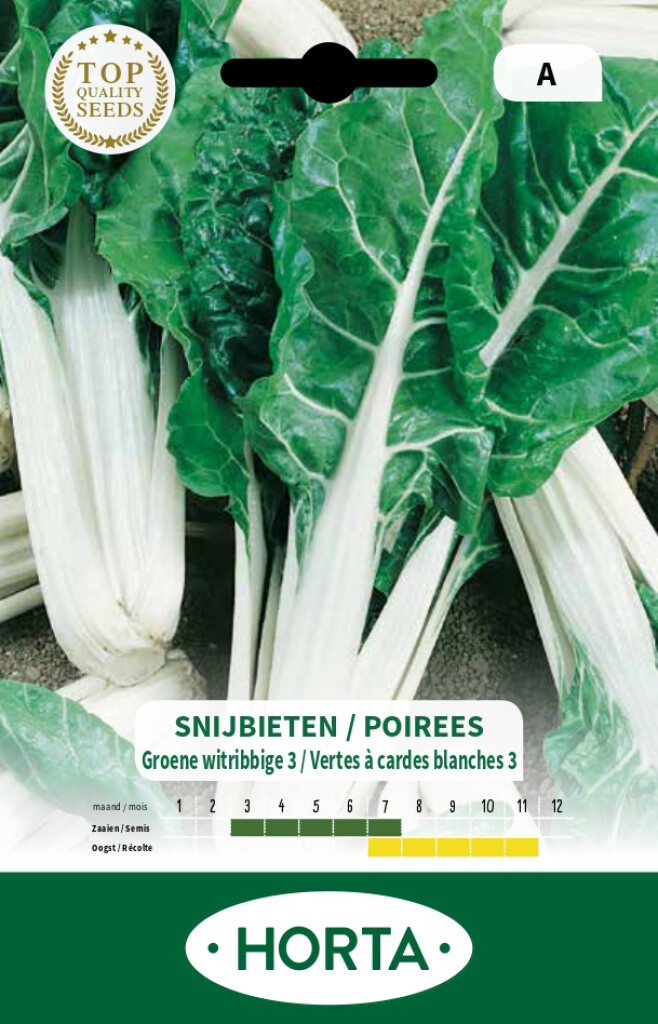 Snijbiet groene witribbige 3