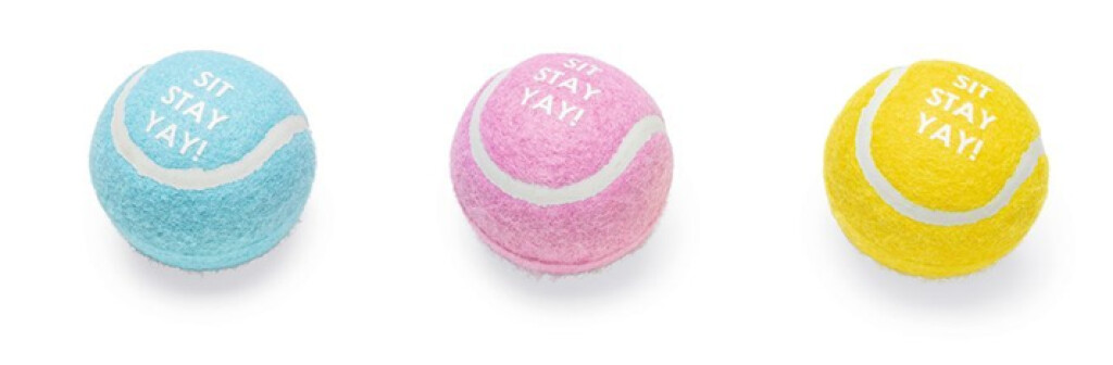 Puppy Tennisballen – Multi – 3 stuks – Dia. 6,3 cm