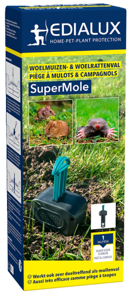 Supermole woelmuizen & woelrattenval
