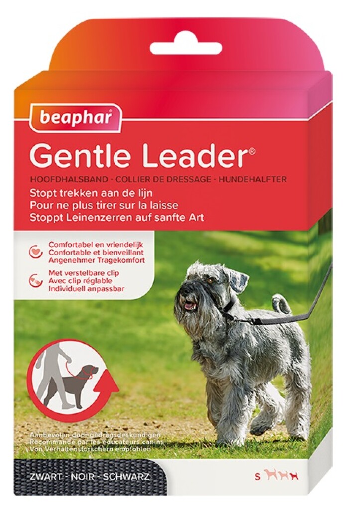 Gentle Leader Zwart S Kleine Hond