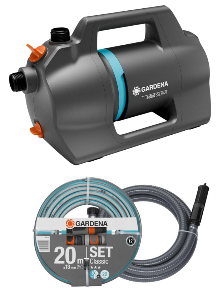 Kit pompe arrosage surface 5000 Silent, Pompes