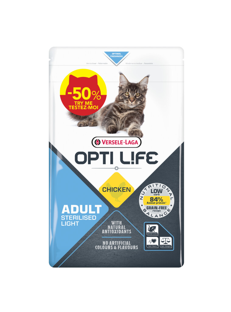 Cat Sterilised/Light 1kg BONUS -50% Cat Sterilised/Light 1kg BONUS -50%