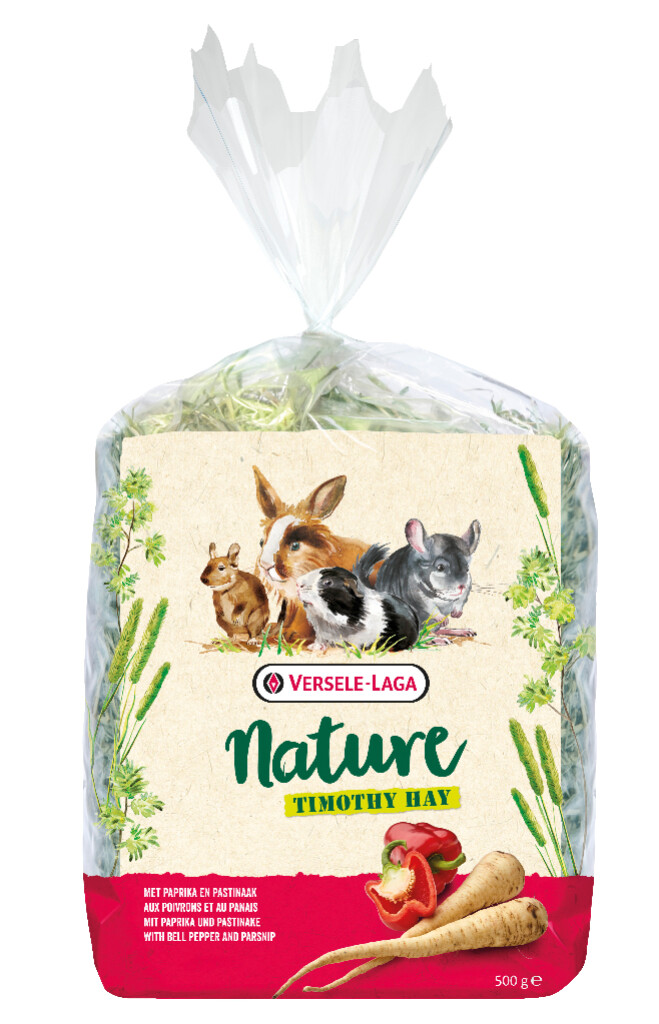 Timothy Hay Bell Pepper & Parsnip 500g