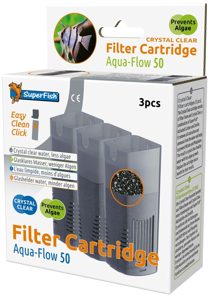 Aqua Flow cartridge 50 crystal clear