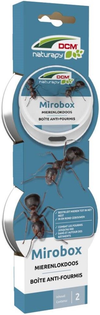 Mirobox boîte appât anti-fourmis 2 pièces Mirobox boîte appât anti-fourmis 2 pièces