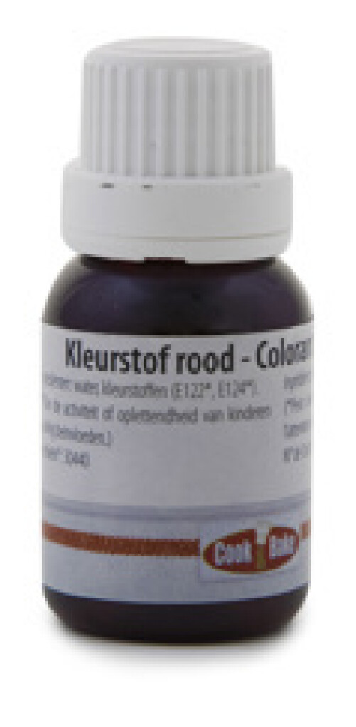 Levensmiddelenkleurstof rood 20ml