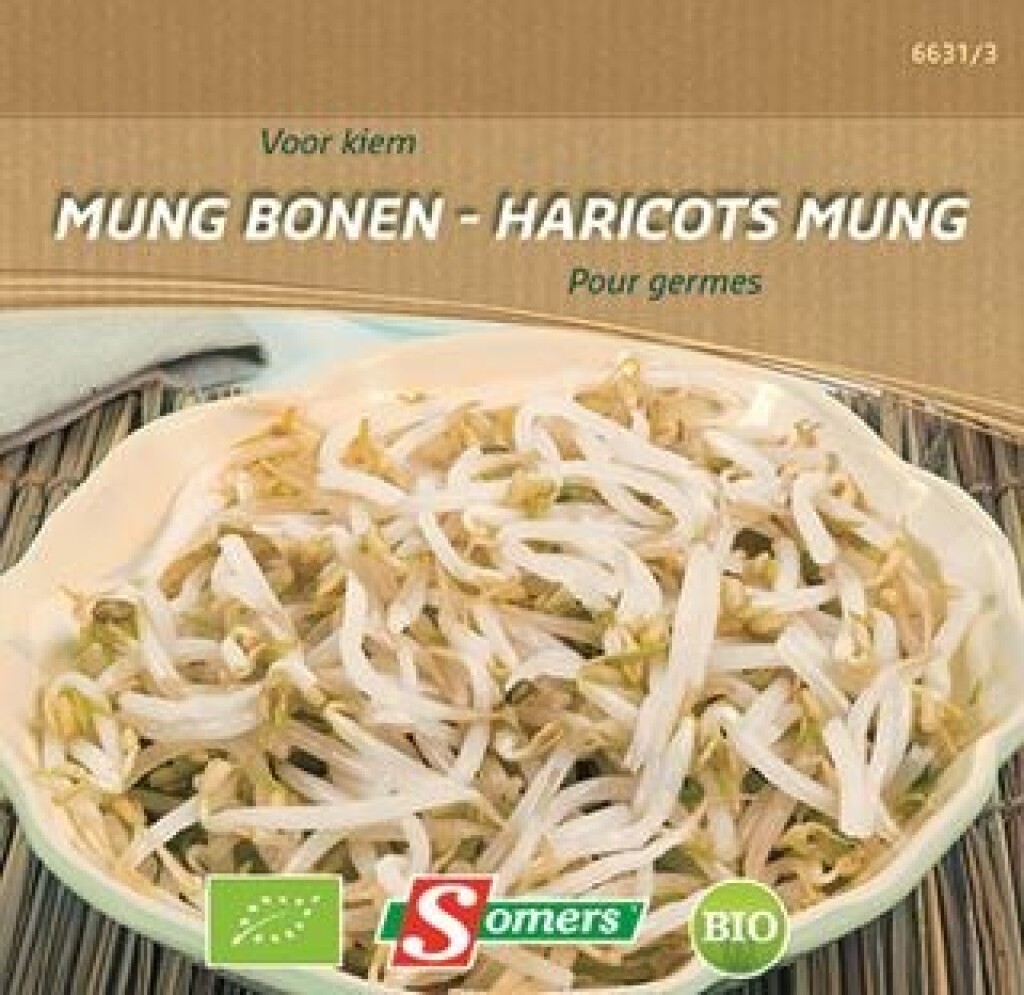 Be-Bio-02 voor kiem Mung bonen