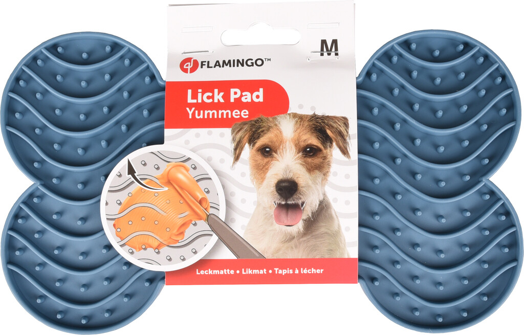 Tapis à lécher Yummee pétrol M