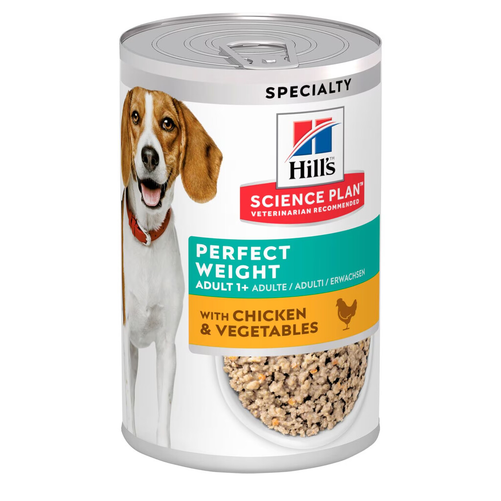 Canine Adult Perfect Weight Chicken & Vegetable Entrée hondenvoer nat met kip & groenten 363g