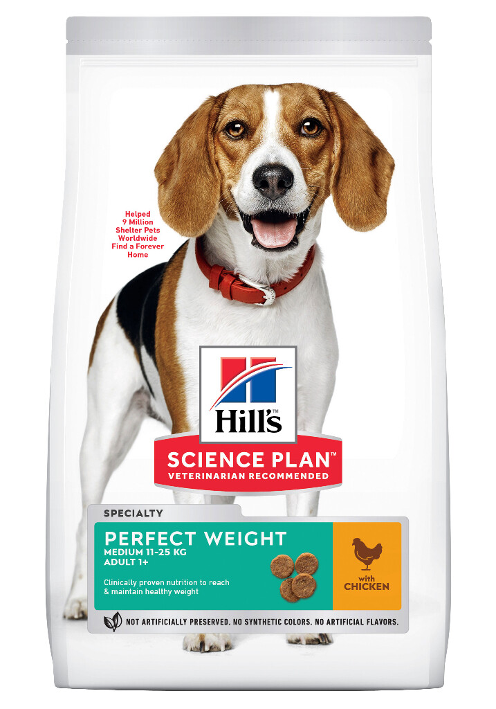 SP Canine Adult Perfect Weight Medium with Chicken dry 12kg SP Canine Adult Perfect Weight Medium with Chicken dry 12kg