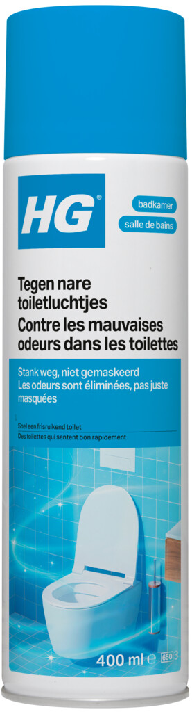 Tegen nare toiletluchtjes 400ml