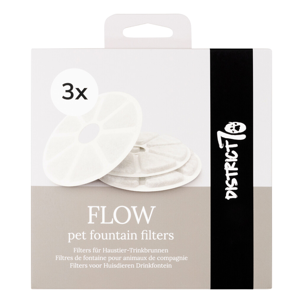 FLOW Filters - Set van 3 filters - Geschikt voor de FLOW drinkfontein
