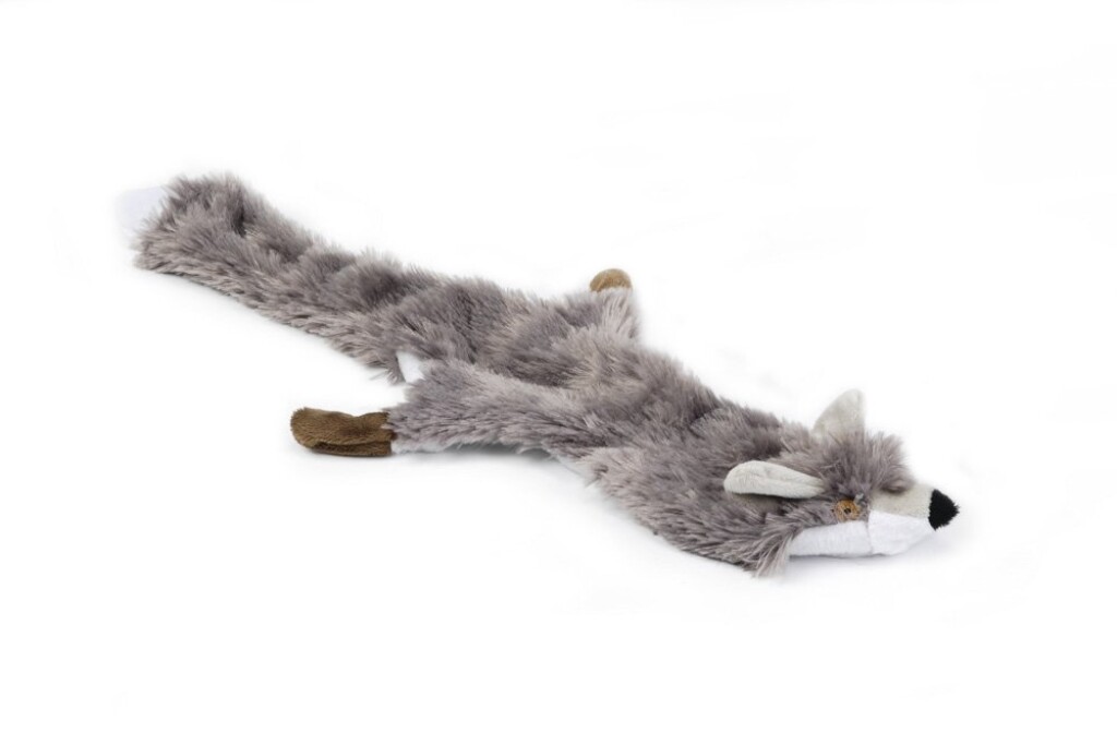 Flatino Vos Pluche Grijs 52cm