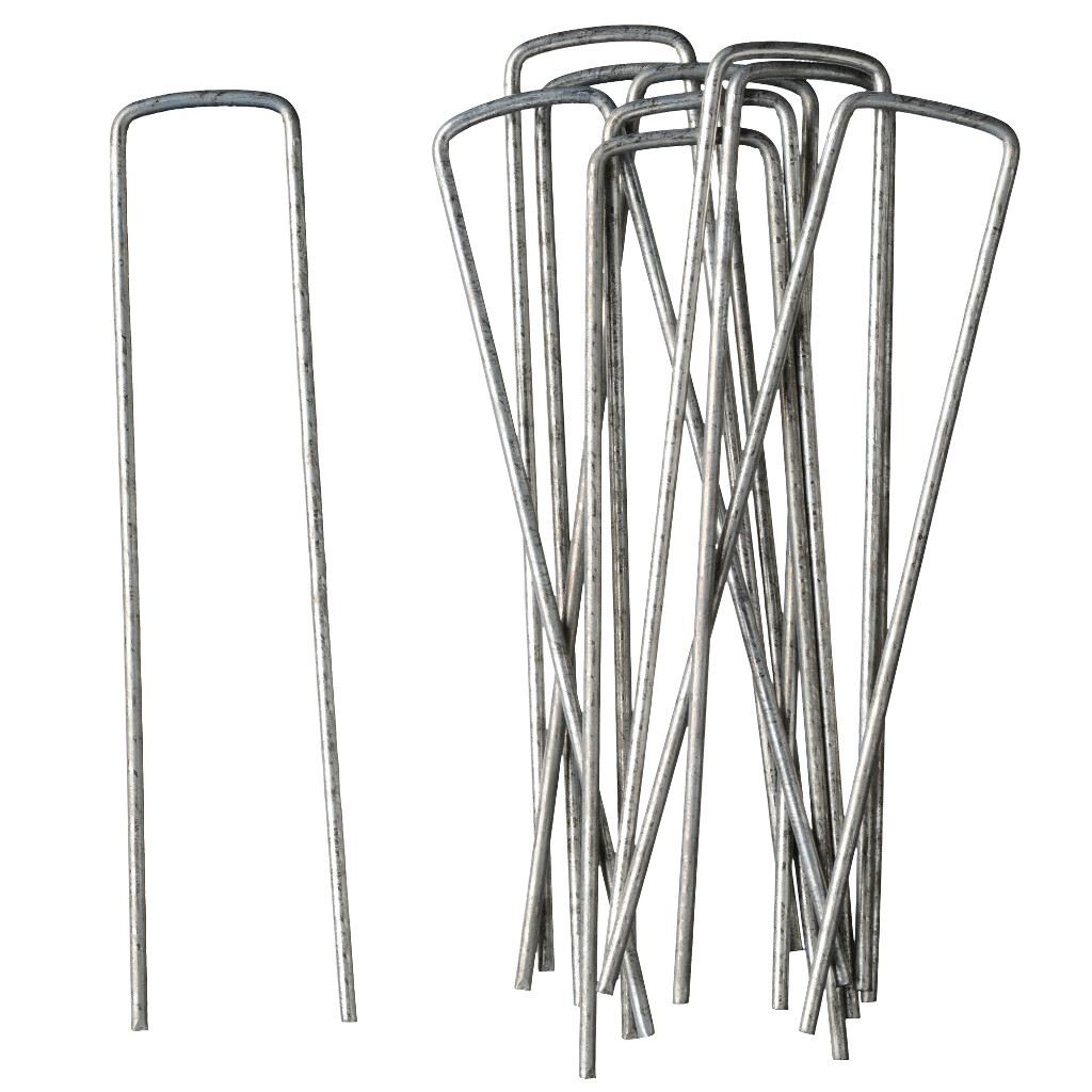 Gronddoekpennen, metaal - Ø3 mm Gronddoekpennen, metaal - Ø3 mm