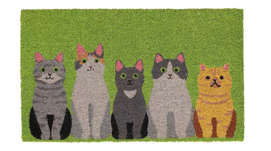 Paillasson coco chats L