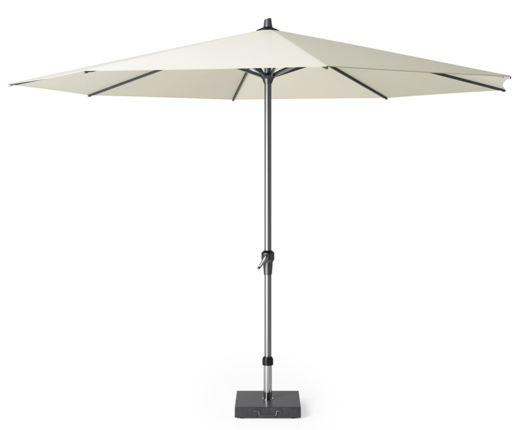 Riva Ø3,5 - Châssis anthracite / Tissu écru Riva Ø3,5 - Châssis anthracite / Tissu écru