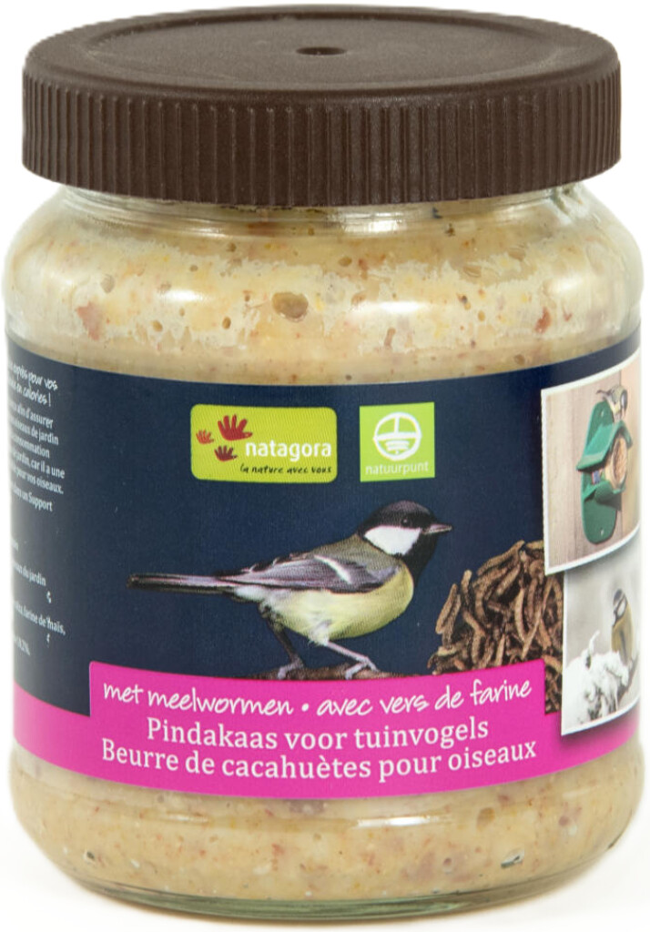 Beurre de cacahuètes aux vers de farine 330g