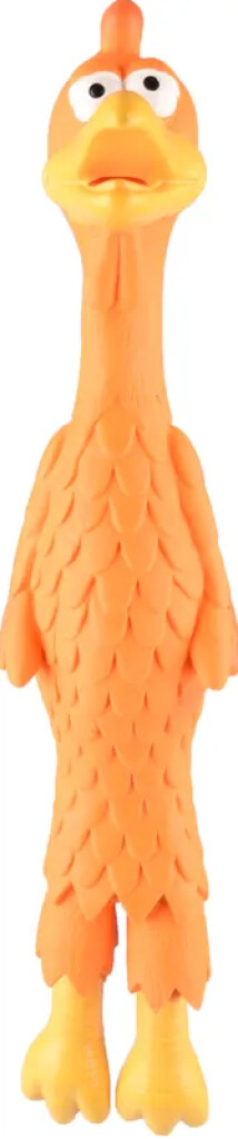 Latex Kip Oranje 38cm