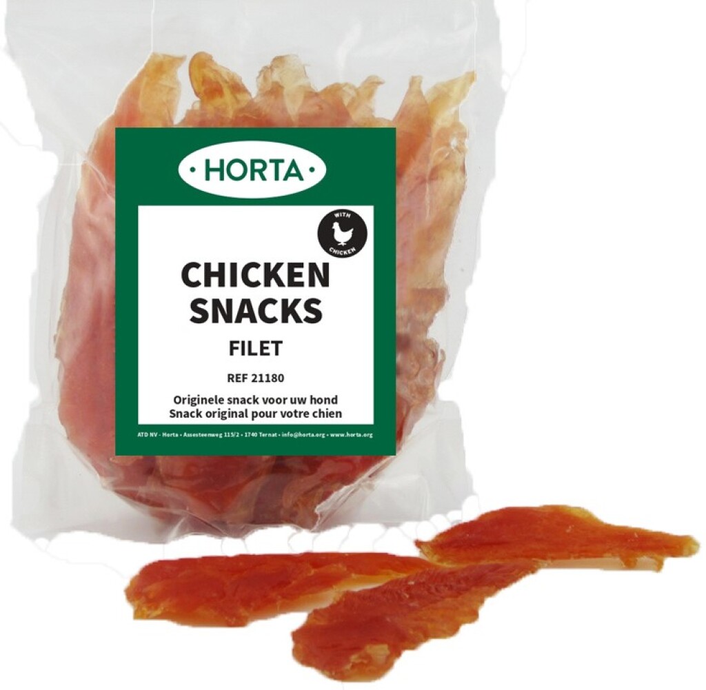 Snacks blanc de poulet 750g
