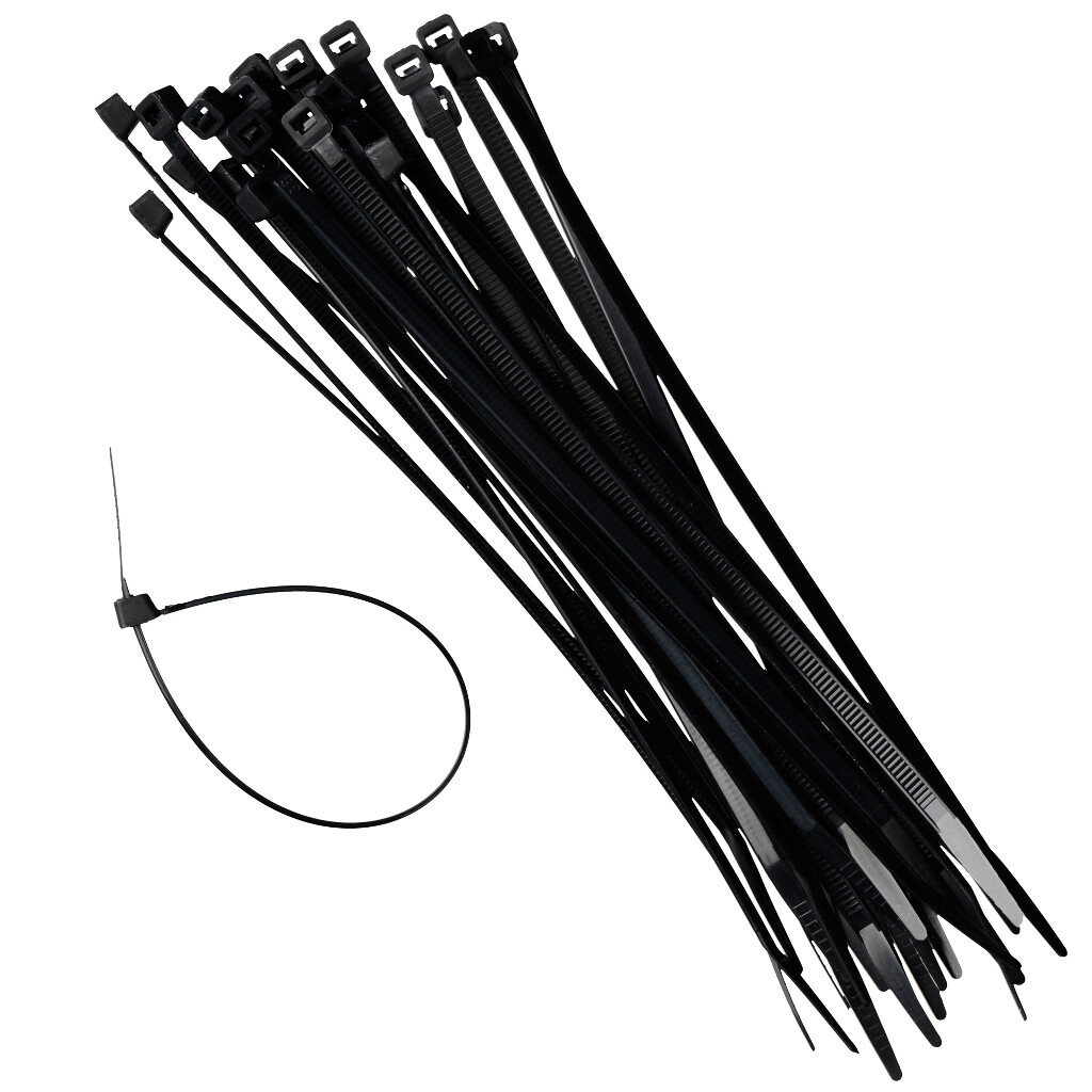 Kabelbinders nylon 20cm (25 stuks)