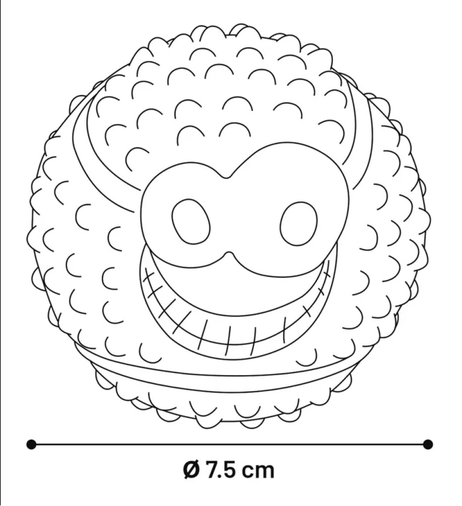 HS Latex Pila Balle De Tennis ∅7,5 cm