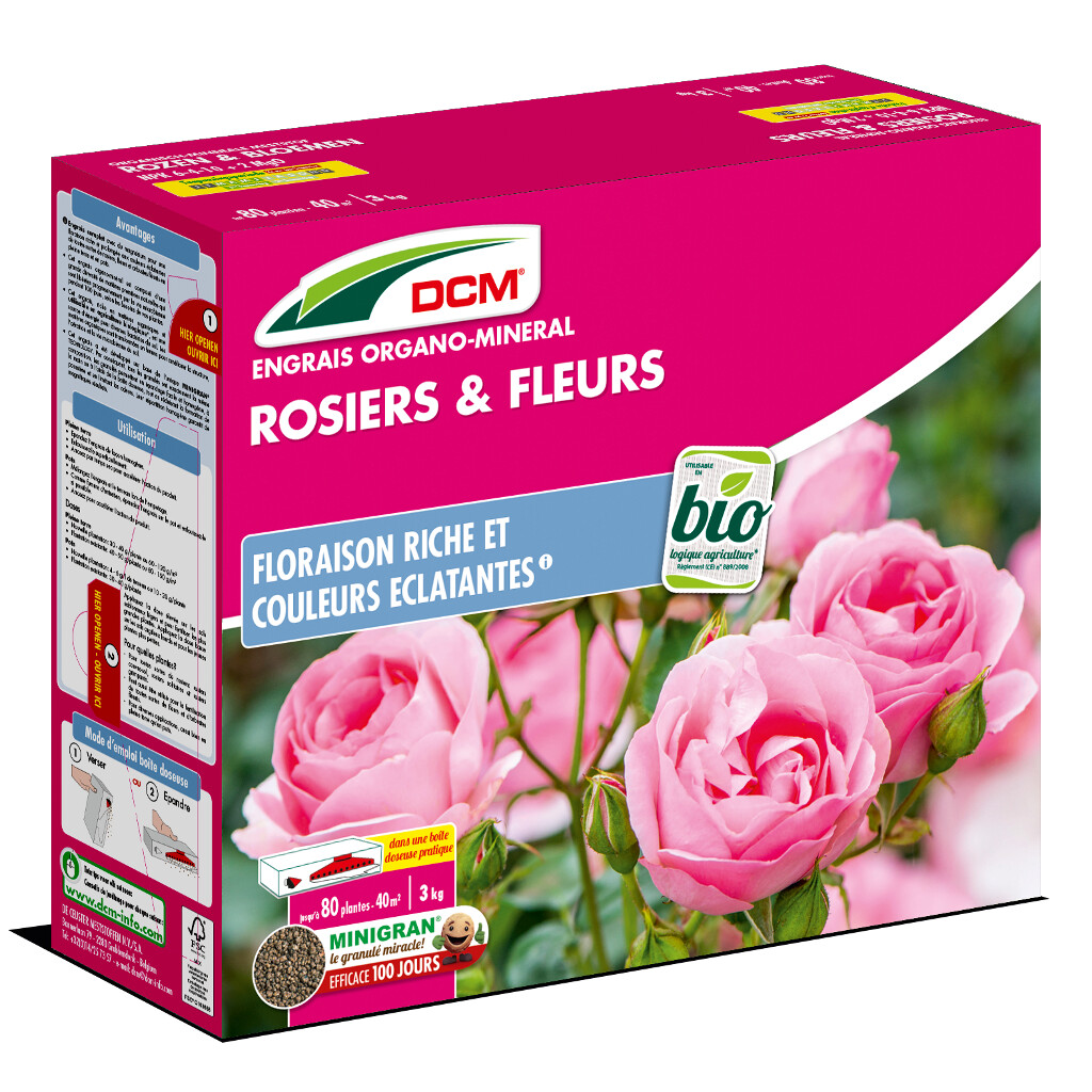 Engrais Rosiers & Fleurs 3kg