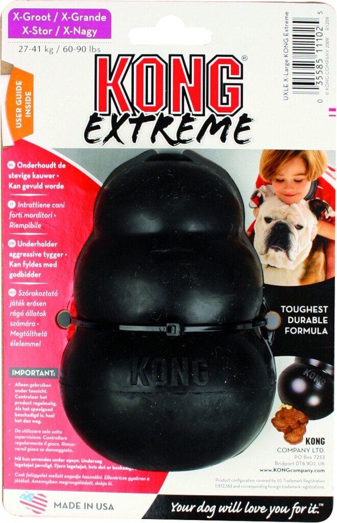 Extreme Wobbler Rubber Zwart XL